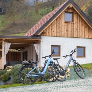Vikend oddih Rogatec z glamping hiško in e-kolesi v neokrnjeni naravi Obsotelja